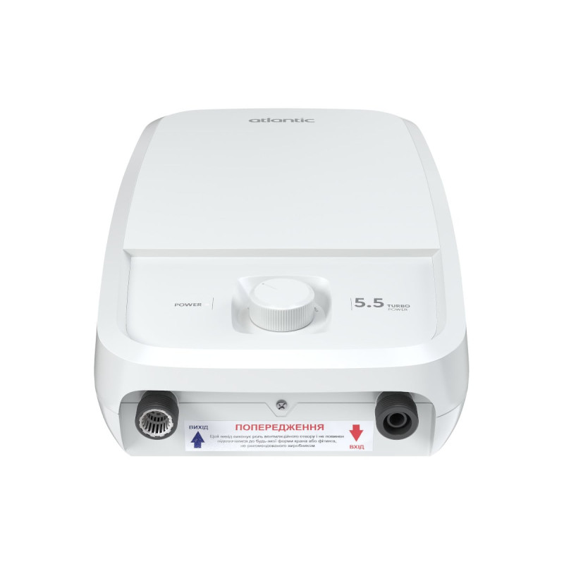 Atlantic Водонагрівач проточний електричний Tempo Lite IECI-SW2P55 SP 5.5 kW (811033)