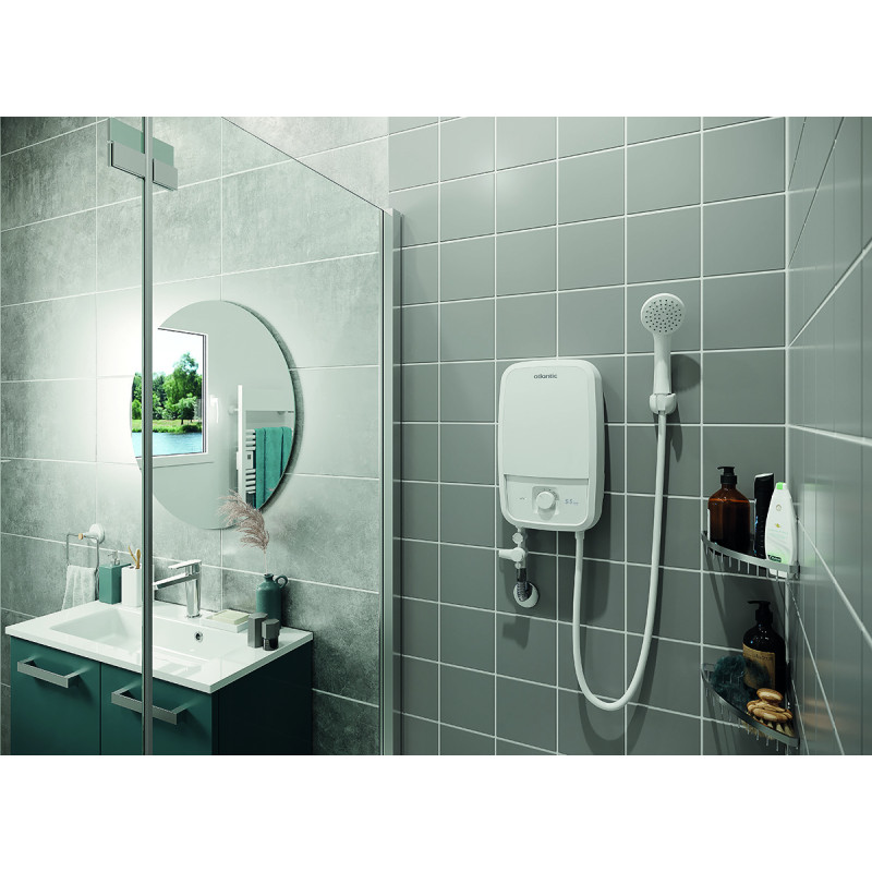 Atlantic Водонагрівач проточний електричний Tempo Lite IECI-SW2P55 SP 5.5 kW (811033)
