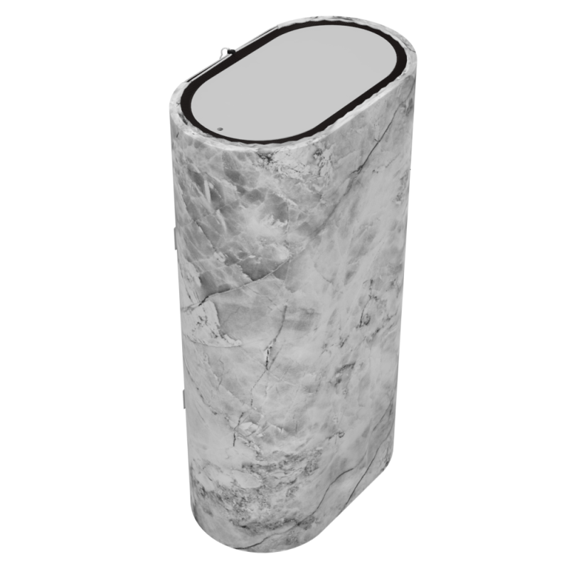 WILLER Декоративный чехол для бойлера EV50DR Grand (Белый мрамор/927х902мм/34) (CC902-White-marble)