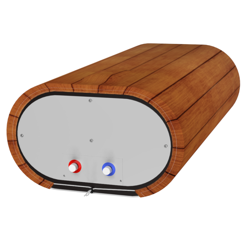 WILLER Декоративный чехол для бойлера EV50DR Grand (Деревянные рельсы; 927*902мм; №38) (CC902-Wooden-pln)