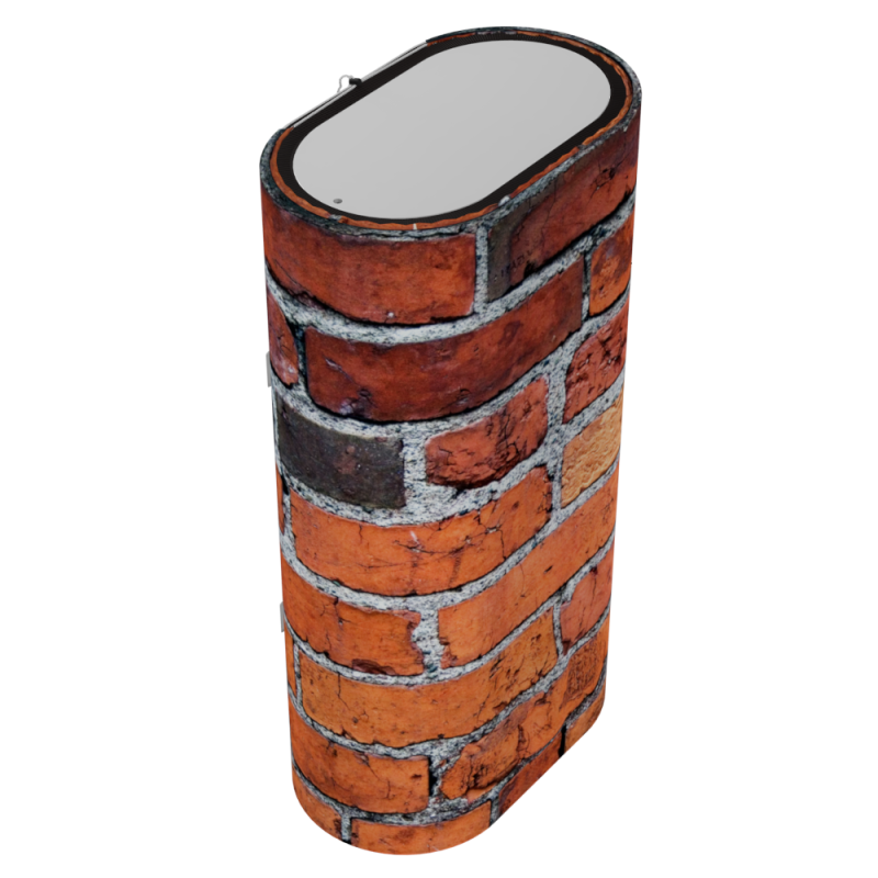 WILLER Декоративный чехол для бойлера EV50DR Grand (Кирпич/927х902мм/40) (CC902-Bricks)