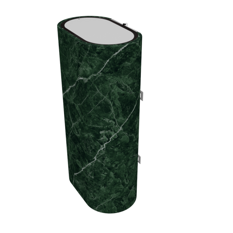 WILLER Декоративный чехол для бойлера EV50DR Grand (Черный мрамор/927х902мм/35) (CC902-Black-marble)