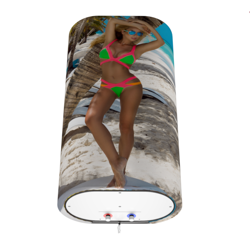 WILLER Декоративный чехол для бойлера EV80DR Grand (Девушка на пляже/1100х990мм/61) (CC990-Beach-girl)