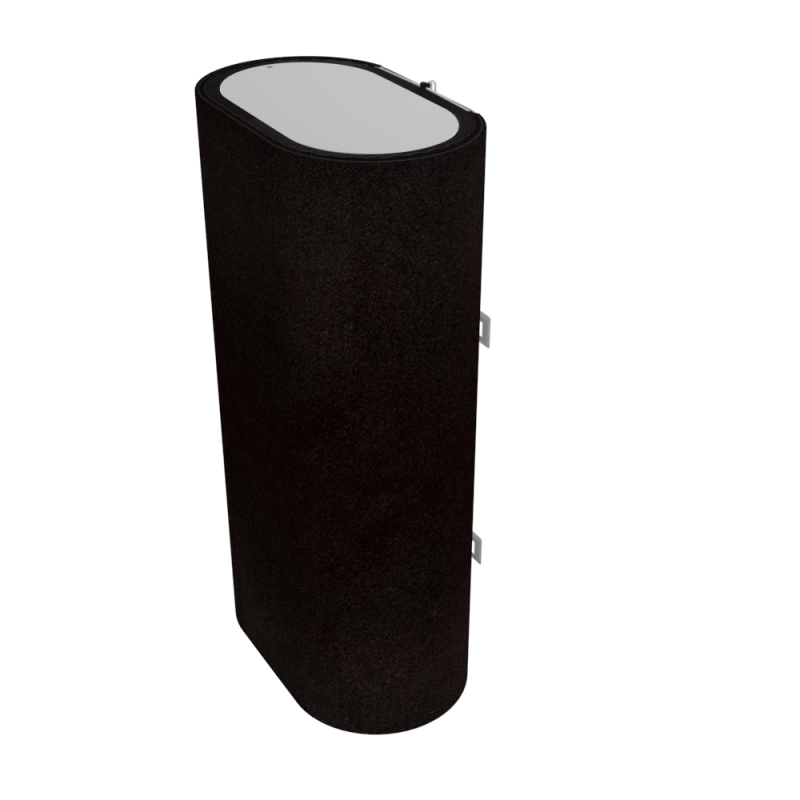 WILLER Декоративный чехол для бойлера EV80DR Grand (Креп-сатин черный/1100х990мм/66-8) (CC990-Black-Krpst)