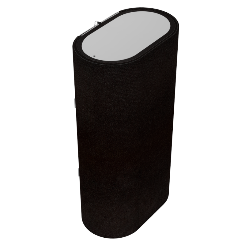 WILLER Декоративный чехол для бойлера EV80DR Grand (Креп-сатин черный/1100х990мм/66-8) (CC990-Black-Krpst)