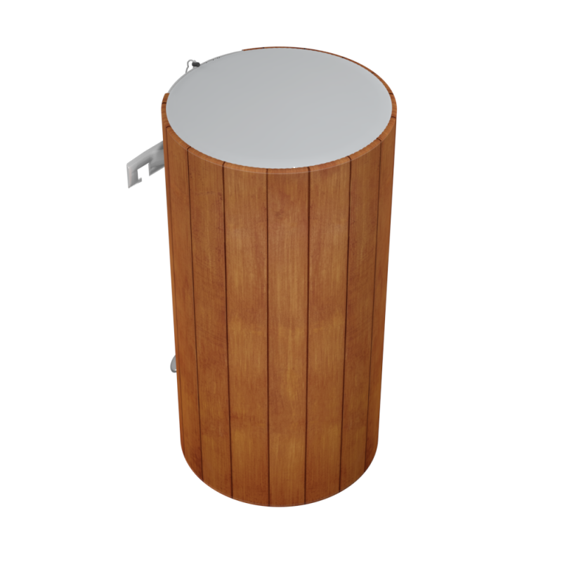 WILLER Декоративный чехол для бойлера EV80DR Optima (Деревянные рельсы; 1047*810мм; №30) (CC810-Wooden-pln)