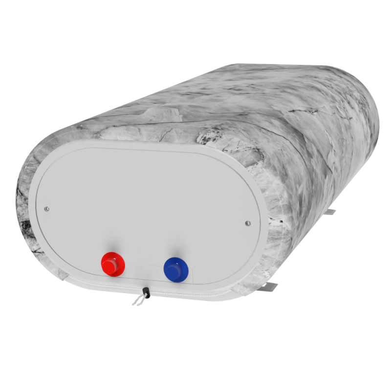 WILLER Декоративный чехол для бойлера IV50DR-Brig (Белый мрамор/880х860мм/2) (CC860-White-marble)