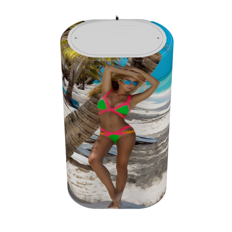 WILLER Декоративный чехол для бойлера IV50DR-Brig (Девушка на пляже/880х860мм/5) (CC860-Beach-girl)