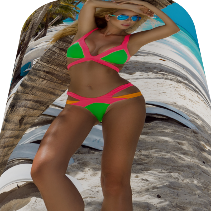 WILLER Декоративный чехол для бойлера IV80DR-Brig (Девушка на пляже/980х985мм/13) (CC985-Beach-girl)