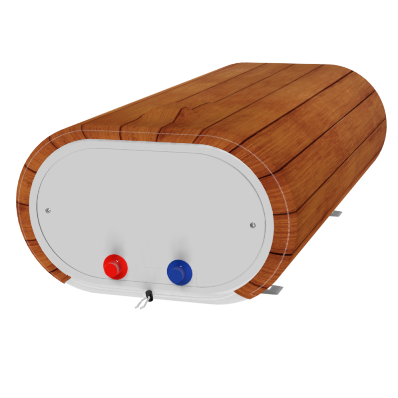 WILLER Декоративный чехол для бойлера IV80DR-Brig (Деревянные рельсы; 980*985мм; №14) (CC985-Wooden-pln)