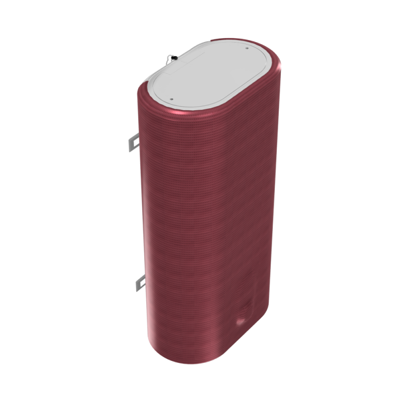 WILLER Декоративный чехол для бойлера IV80DR-Brig (Жаккард бордовый/980х985мм/71-2) (CC985-Burgundy-Jacd)