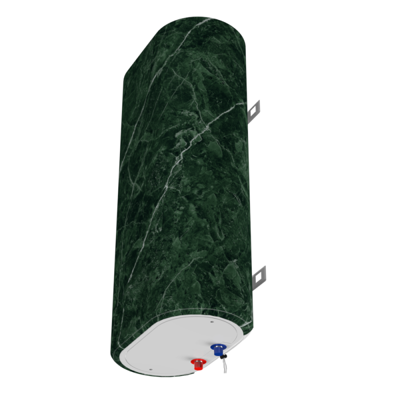 WILLER Декоративный чехол для бойлера IV80DR-Brig (Черный мрамор/980х985мм/11) (CC985-Black-marble)