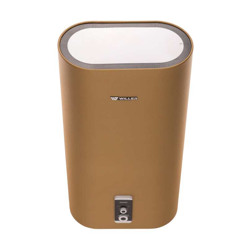 WILLER Водонагреватель (бойлер) электрический 50 л. EV50DR Grand (цвет желтый бриллиант)