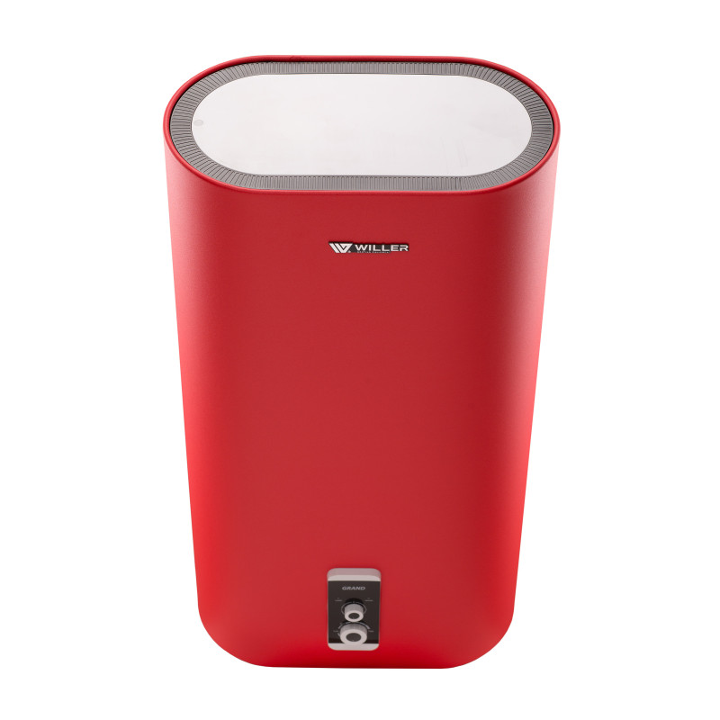 WILLER Водонагреватель (бойлер) электрический 80 л. EV80DR Grand (цвет красный бриллиант)
