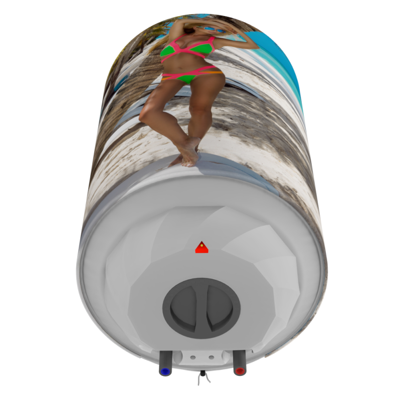 PEONIY Декоративный чехол для бойлера Verona P-EV-50R (Девушка на пляже/975х630мм/45) (CC630-Beach-girl)