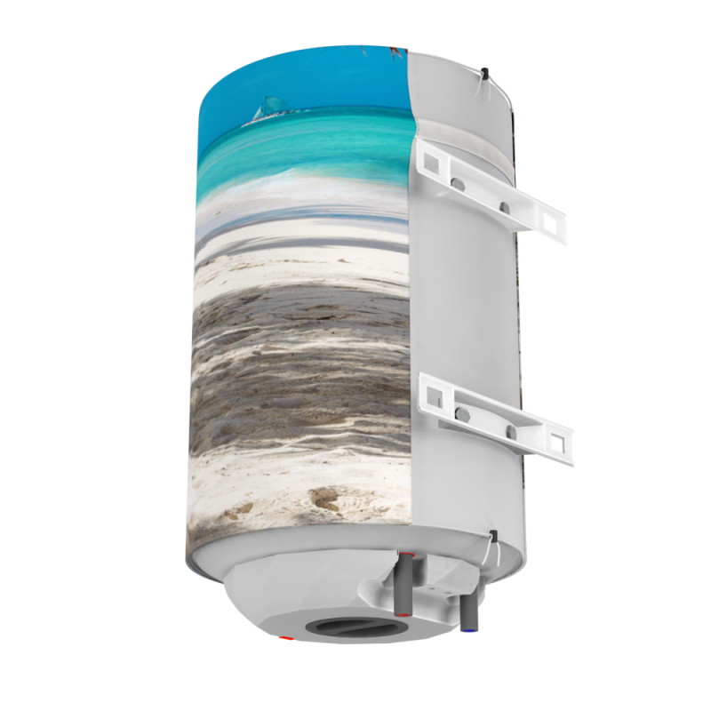 PEONIY Декоративный чехол для бойлера Verona P-EV-50R (Девушка на пляже/975х630мм/45) (CC630-Beach-girl)