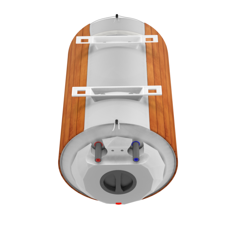 PEONIY Декоративный чехол для бойлера Verona P-EV-50R (Деревянные рельсы; 975*630мм; №46) (CC630-Wooden-pln)