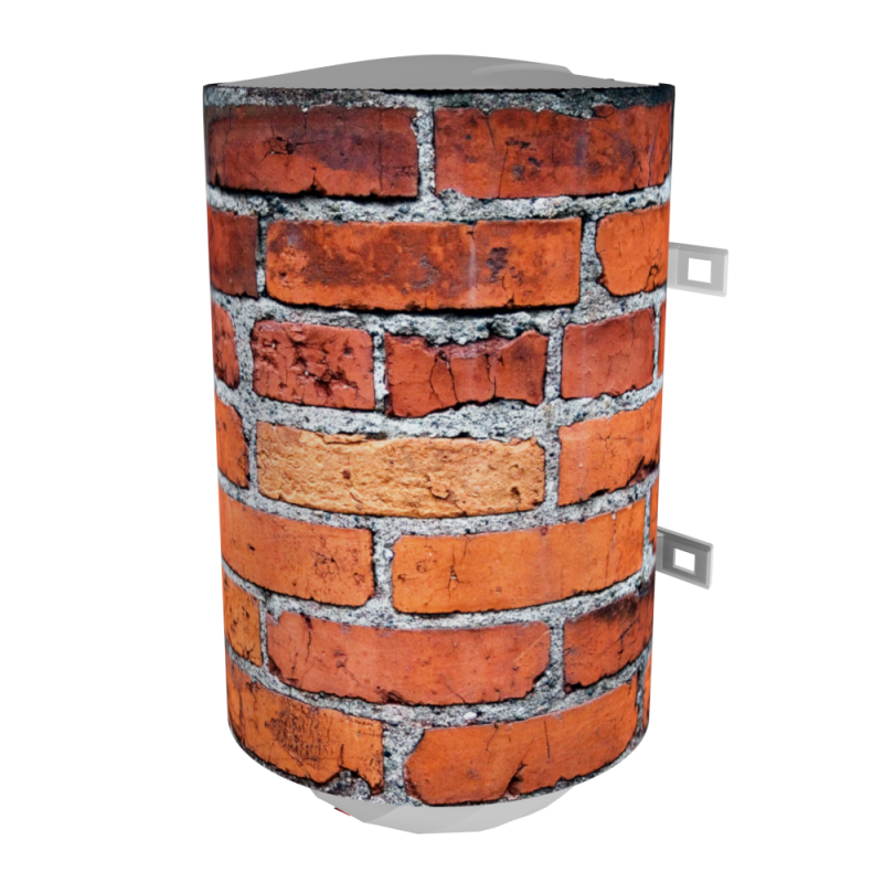 PEONIY Декоративный чехол для бойлера Verona P-EV-50R (Кирпич/975х630мм/48) (CC630-Bricks)