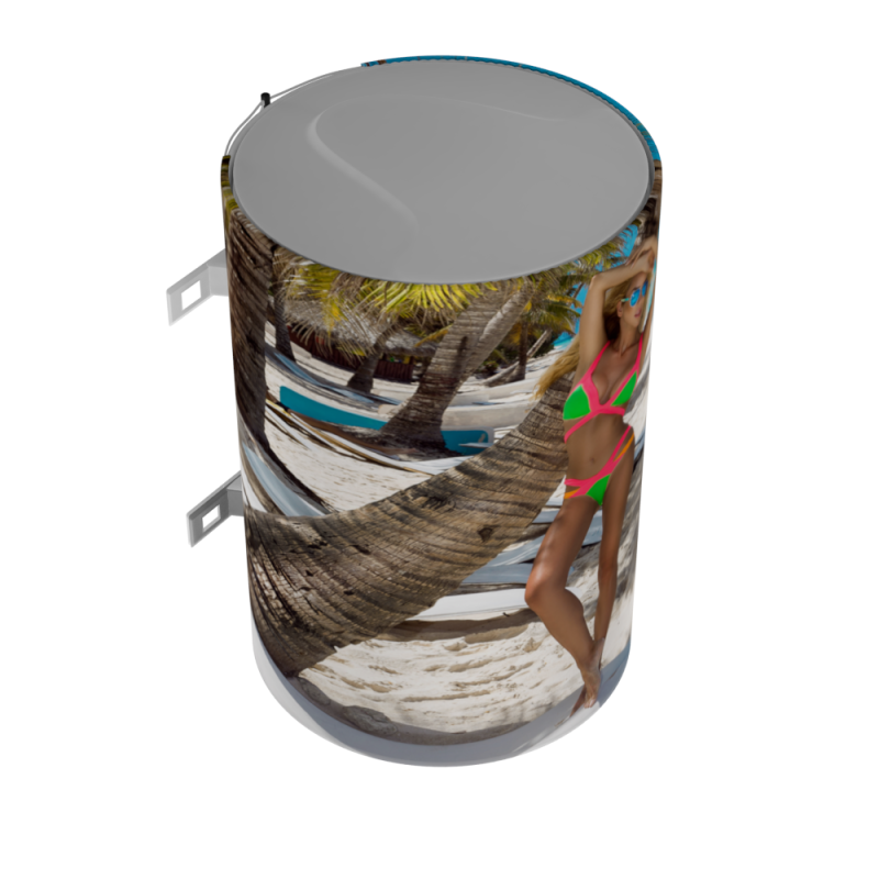 PEONIY Декоративный чехол для бойлера Verona P-EV-80R (Девушка на пляже/1180х650мм/53) (CC650-Beach-girl)