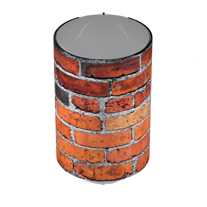 PEONIY Декоративный чехол для бойлера Verona P-EV-80R (Кирпич/1180х650мм/56) (CC650-Bricks)