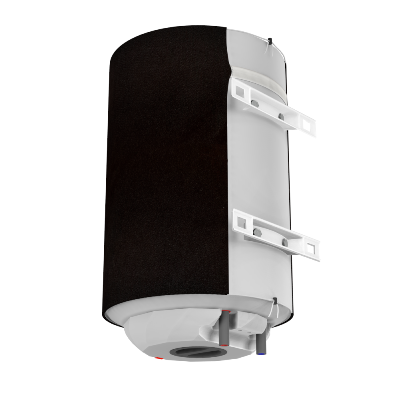 PEONIY Декоративный чехол для бойлера Verona P-EV-80R (Креп-сатин черный/1180х650мм/66-7) (CC650-Black-Krpst)