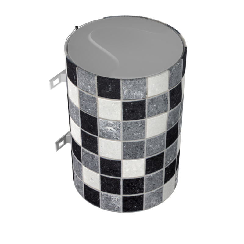 PEONIY Декоративный чехол для бойлера Verona P-EV-80R (Плитка/1180х650мм/52) (CC650-Tile)