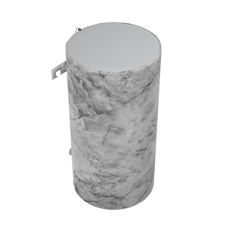 WILLER Декоративный чехол для бойлера EV50DR Optima (Белый мрамор/1055х560мм/18) (CC560-White-marble)