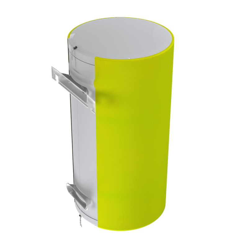 WILLER Декоративный чехол для бойлера EV50DR Optima (Габардин желтый/1055х560мм/69-3) (CC560-Yellow-Gbrd)