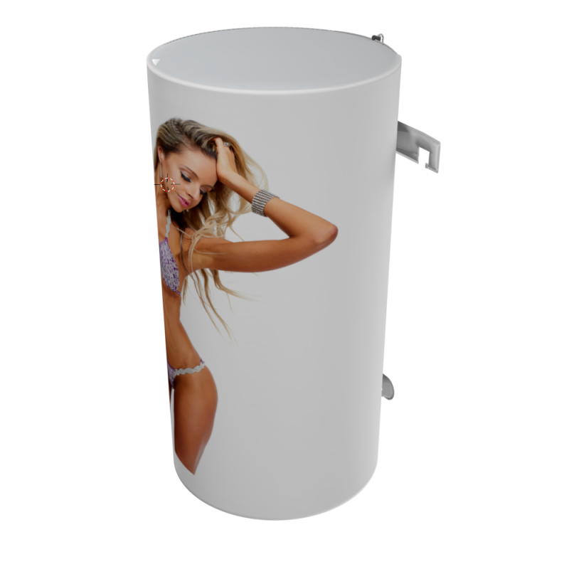 WILLER Декоративный чехол для бойлера EV50DR Optima (Девушка/1055х560мм/17) (CC560-Cask)