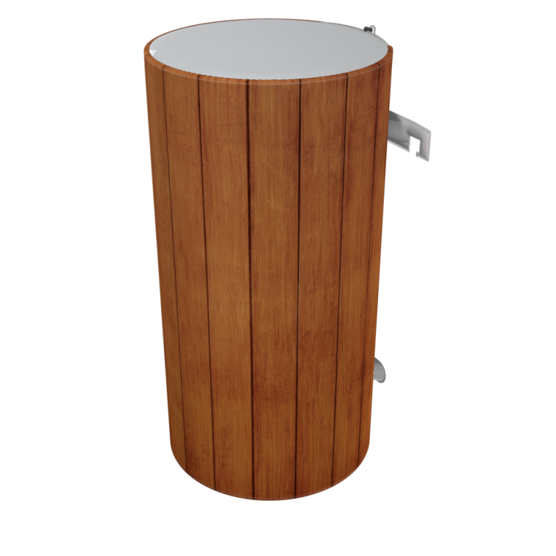 WILLER Декоративный чехол для бойлера EV50DR Optima (Деревянные рельсы; 1055*560мм; №22) (CC560-Wooden-pln)