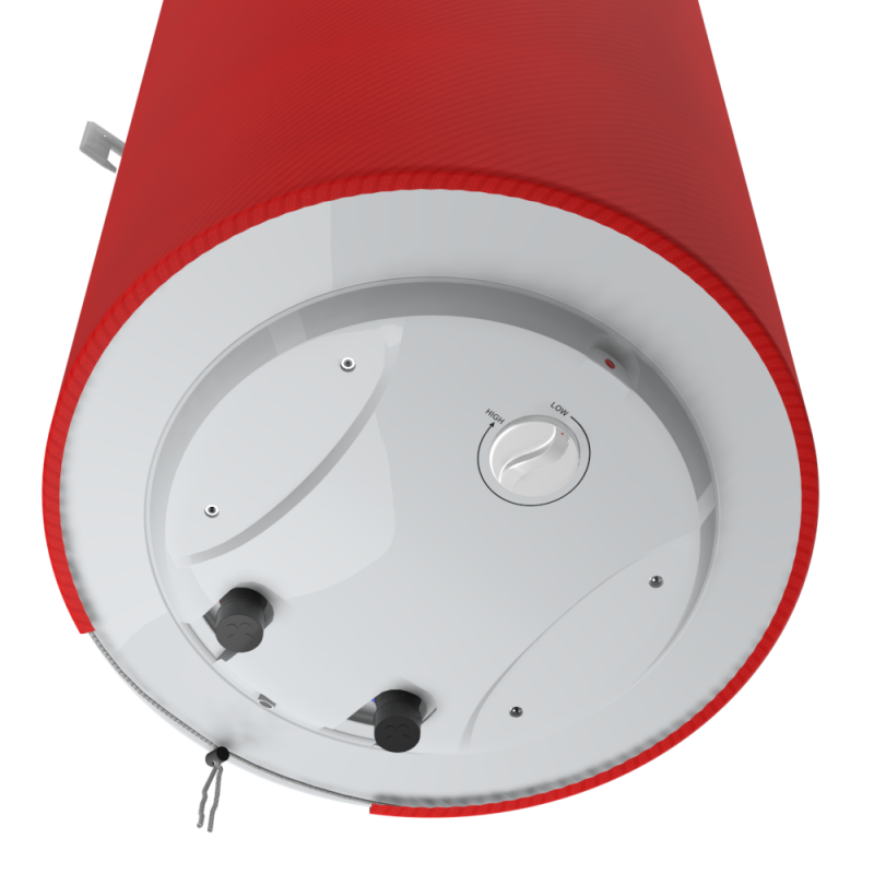 WILLER Декоративный чехол для бойлера EV50DR Optima (Диагональ красная/1055х560мм/70-3) (CC560-Red-Diagonal)