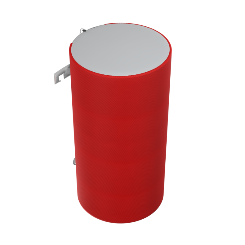 WILLER Декоративный чехол для бойлера EV50DR Optima (Диагональ красная/1055х560мм/70-3) (CC560-Red-Diagonal)