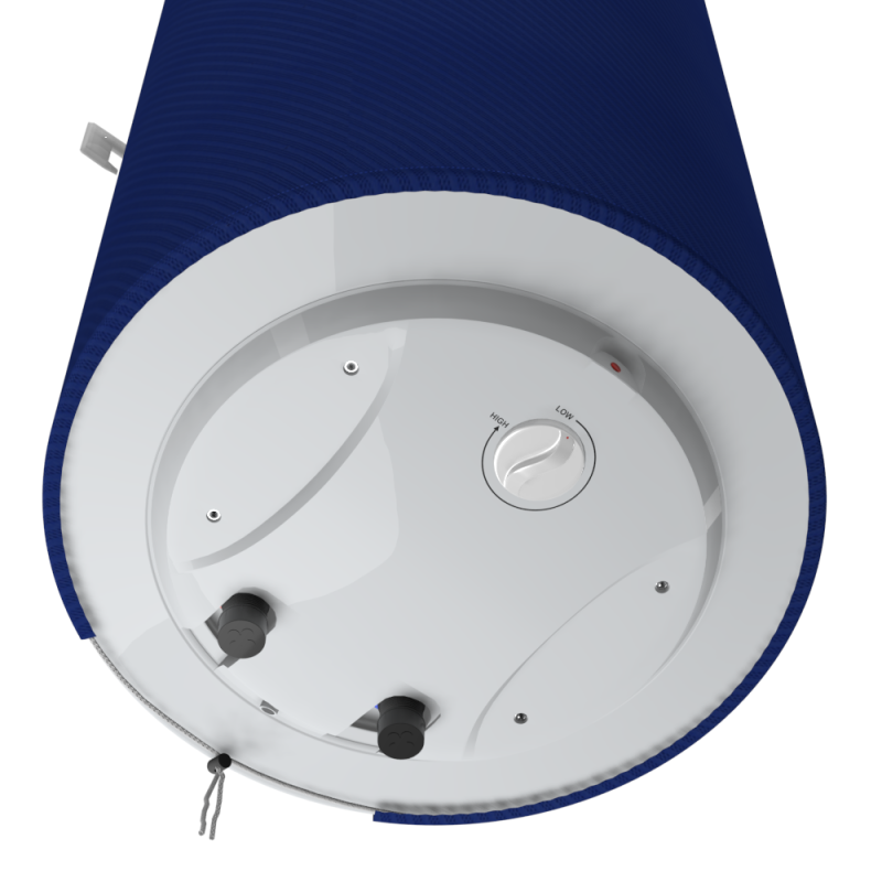 WILLER Декоративный чехол для бойлера EV50DR Optima (Диагональ синяя/1055х560мм/68-3) (CC560-Cfl-Diagonal)