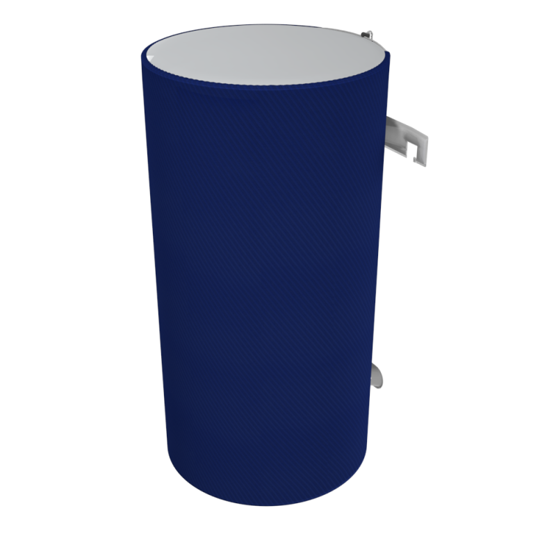 WILLER Декоративный чехол для бойлера EV50DR Optima (Диагональ синяя/1055х560мм/68-3) (CC560-Cfl-Diagonal)