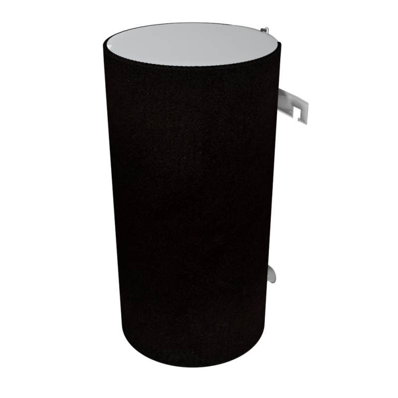 WILLER Декоративный чехол для бойлера EV50DR Optima (Креп-сатин черный/1055х560мм/66-3) (CC560-Black-Krpst)