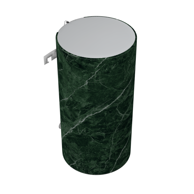 WILLER Декоративный чехол для бойлера EV50DR Optima (Черный мрамор/1055х560мм/19) (CC560-Black-marble)