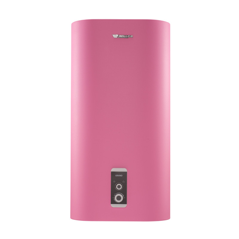 WILLER Водонагреватель (бойлер) электрический 50 л. EV50DR Grand (цвет розовый бриллиант)