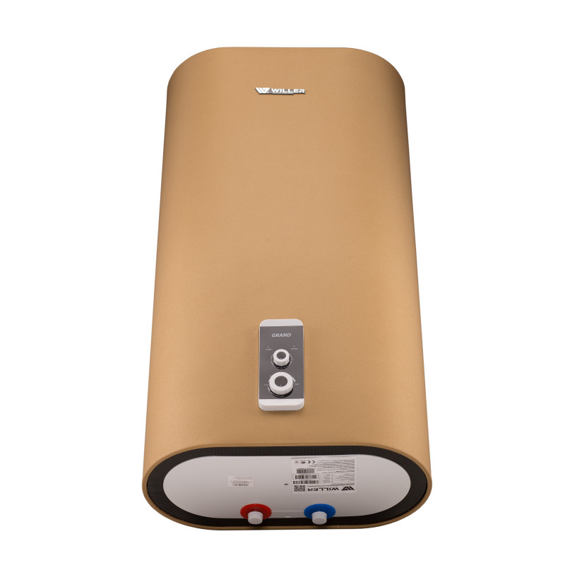 WILLER Водонагреватель (бойлер) электрический 80 л. EV80DR Grand (цвет желтый бриллиант)