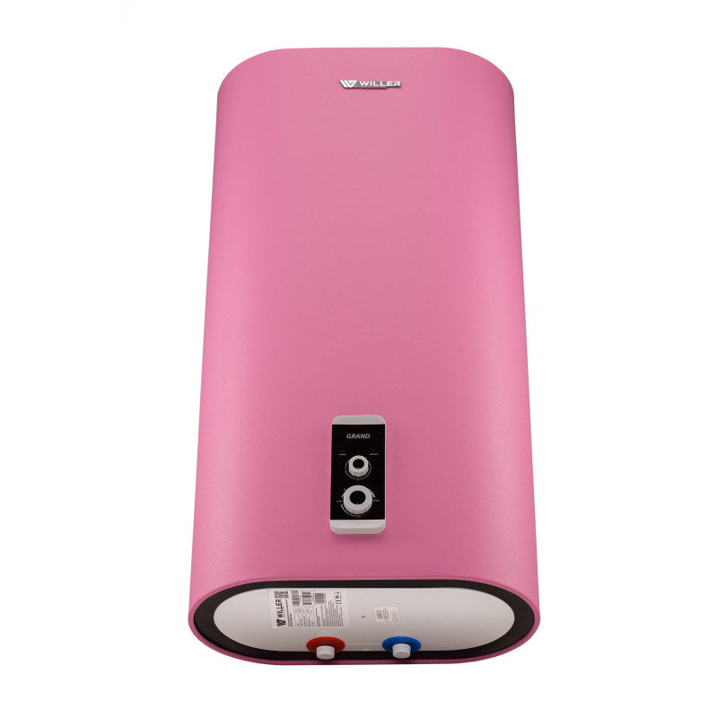 WILLER Водонагреватель (бойлер) электрический 80 л. EV80DR Grand (цвет розовый бриллиант)