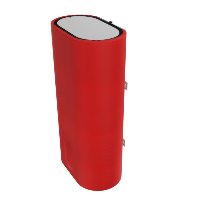 WILLER Декоративный чехол для бойлера EV50DR Grand (Диагональ красная/927х902мм/70-5) (CC902-Red-Diagonal)