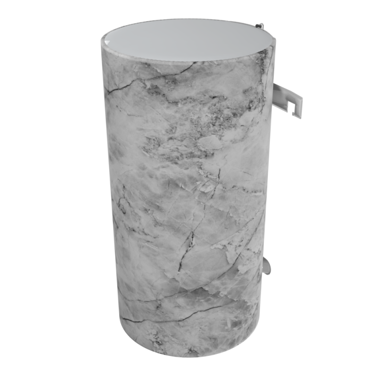 WILLER Декоративный чехол для бойлера EV80DR Optima (Белый мрамор/1047х810мм/26) (CC810-White-marble)