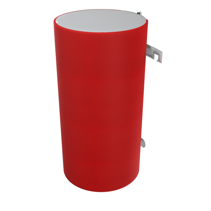 WILLER Декоративный чехол для бойлера EV80DR Optima (Диагональ красная/1047х810мм/70-4) (CC810-Red-Diagonal)