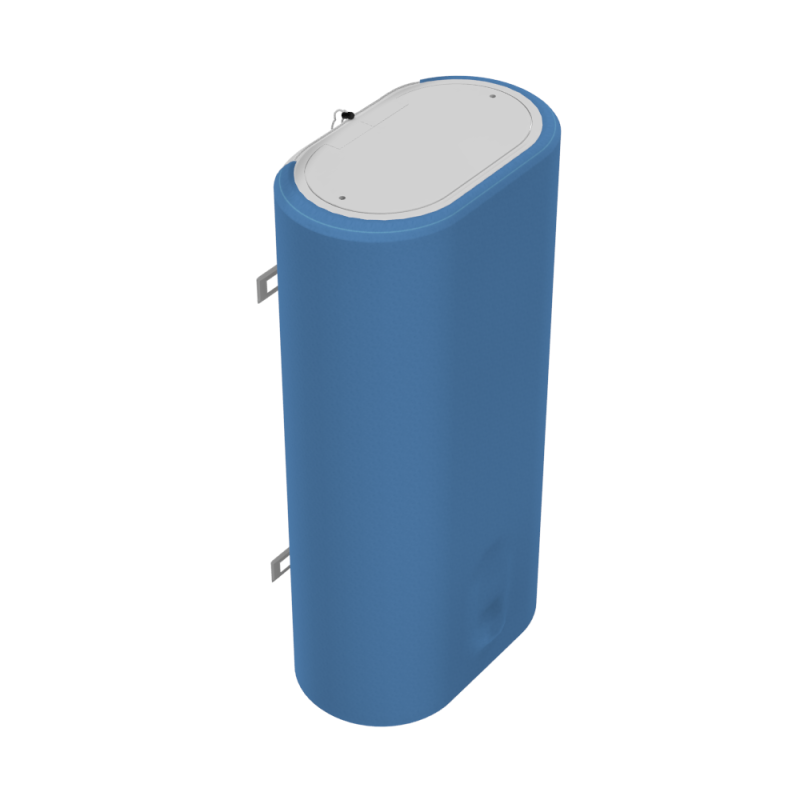 WILLER Декоративный чехол для бойлера IV50DR-Brig (Габардин голубой/880х860мм/72-1) (CC860-Blue-Gbrd)