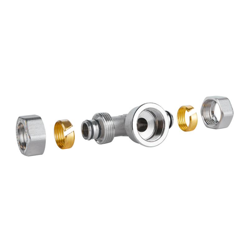 SD Plus Трійник обтискний 20х3/4"х20 ВР SD159W202020