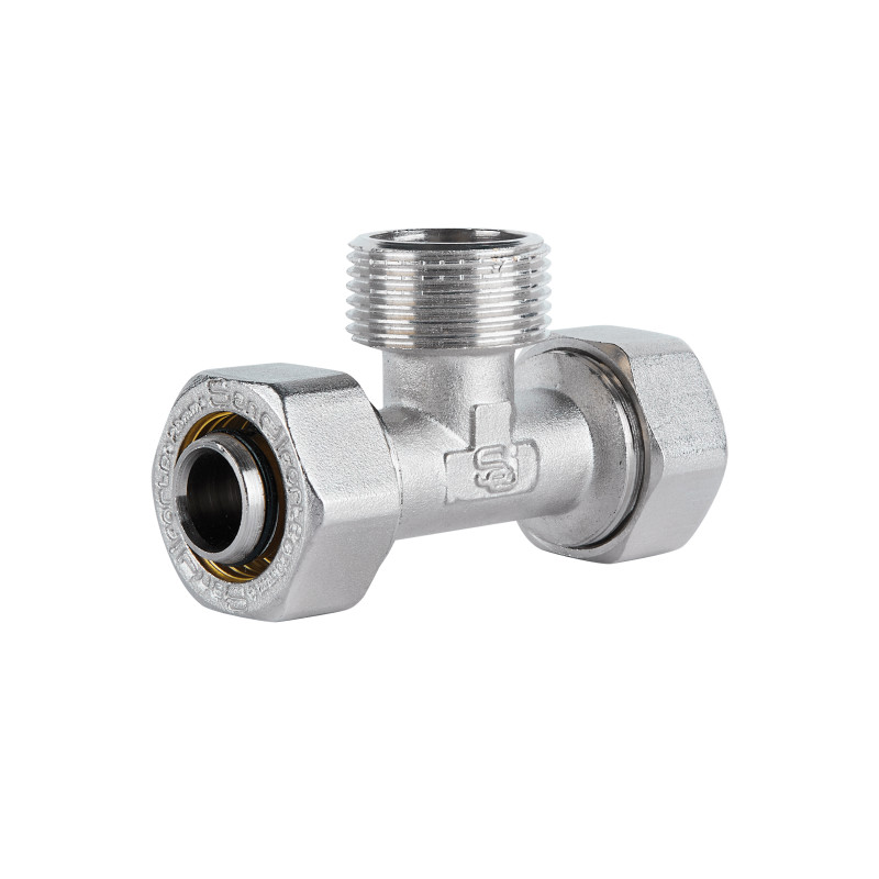 SD Plus Трійник обтискний 20х3/4"х20 ЗР SD160W202020