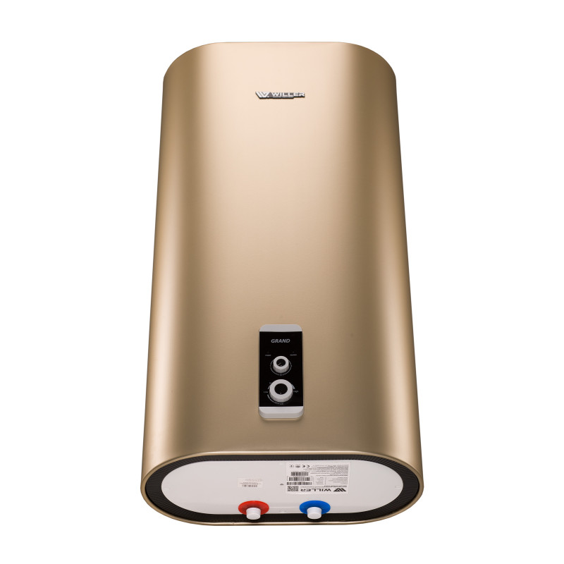 WILLER Водонагреватель (бойлер) электрический 80 л. EV80DR Grand (цвет золотой матовый)