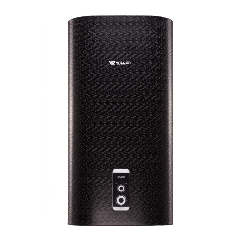 WILLER Водонагреватель (бойлер) электрический 80 л. EV80DR Grand вертикальный (цвет карбон черный матрица)