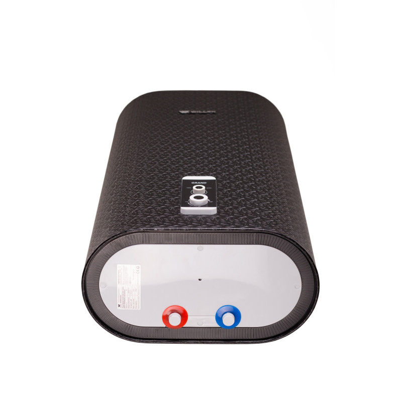 WILLER Водонагреватель (бойлер) электрический 80 л. EV80DR Grand вертикальный (цвет карбон черный матрица)