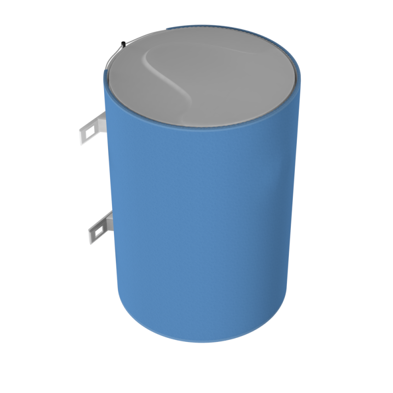 PEONIY Декоративный чехол для бойлера Verona P-EV-50R (Габардин голубой/975х630мм/72-6) (CC630-Blue-Gbrd)