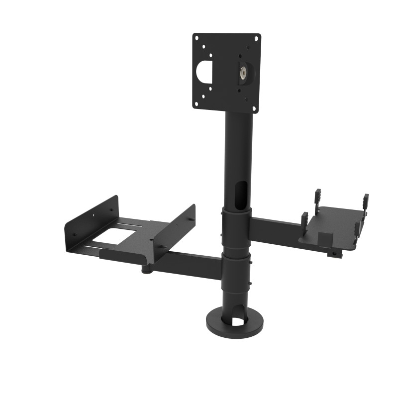 KVADO Універсальна ергономічна касова стійка для POS-обладнання (kvado-pos-018)